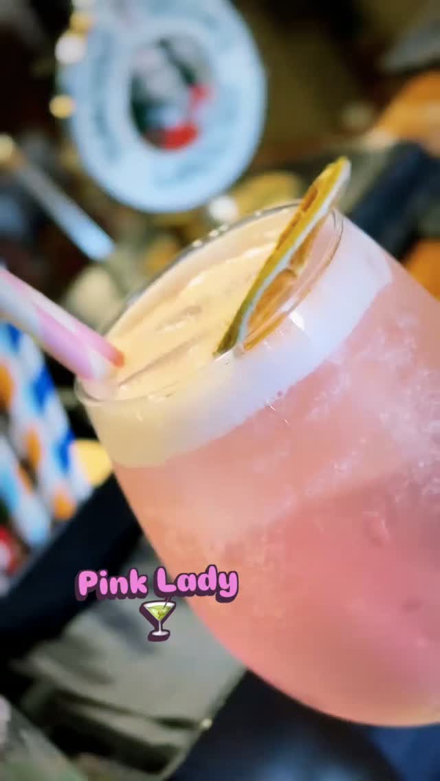 Something pink, something shaken — original Foresters Arms Instagram image