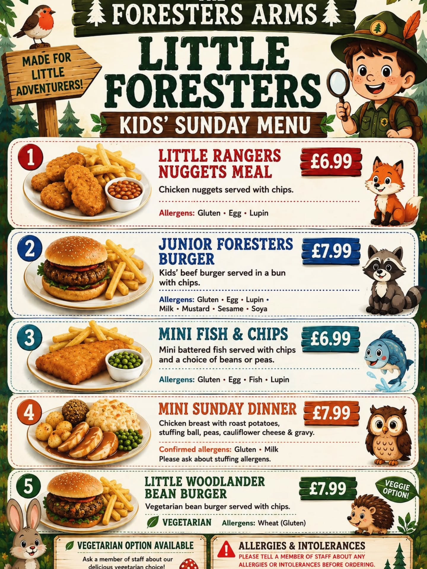 Little Foresters — original Foresters Arms Instagram image