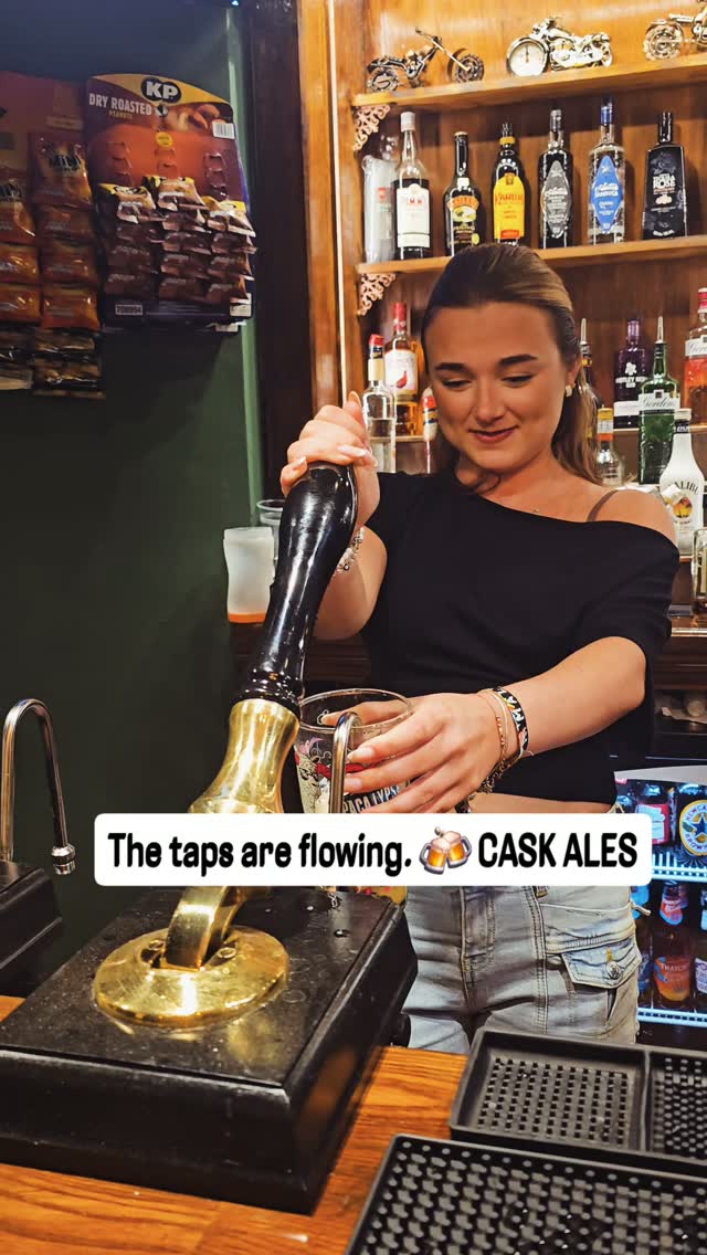 Fresh cask ales — original Foresters Arms Instagram image