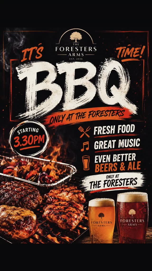 Saturday BBQ memories — original Foresters Arms Instagram image